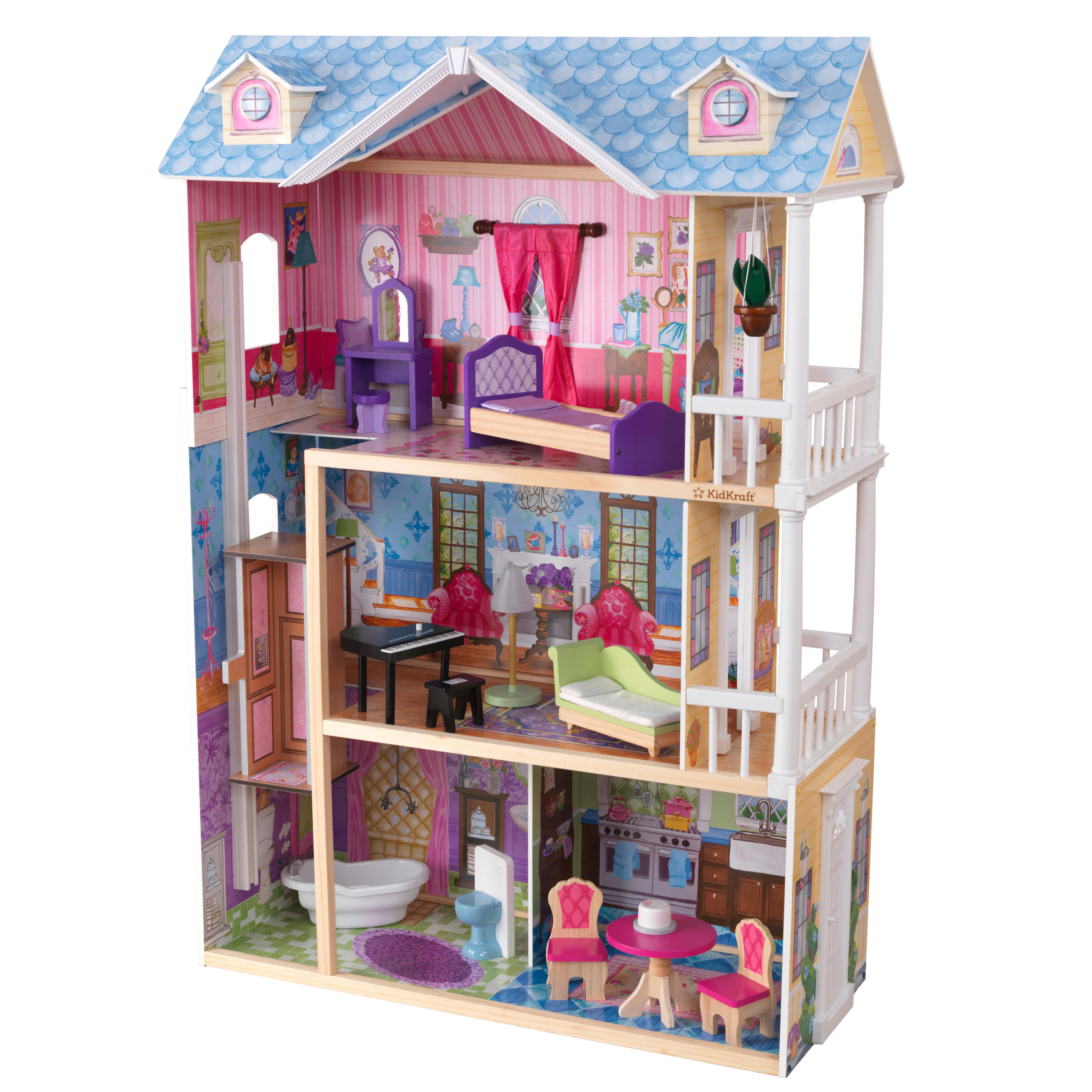 Kidkraft My Dreamy Dollhouse Toy Dubai (Toys MENA LLC)