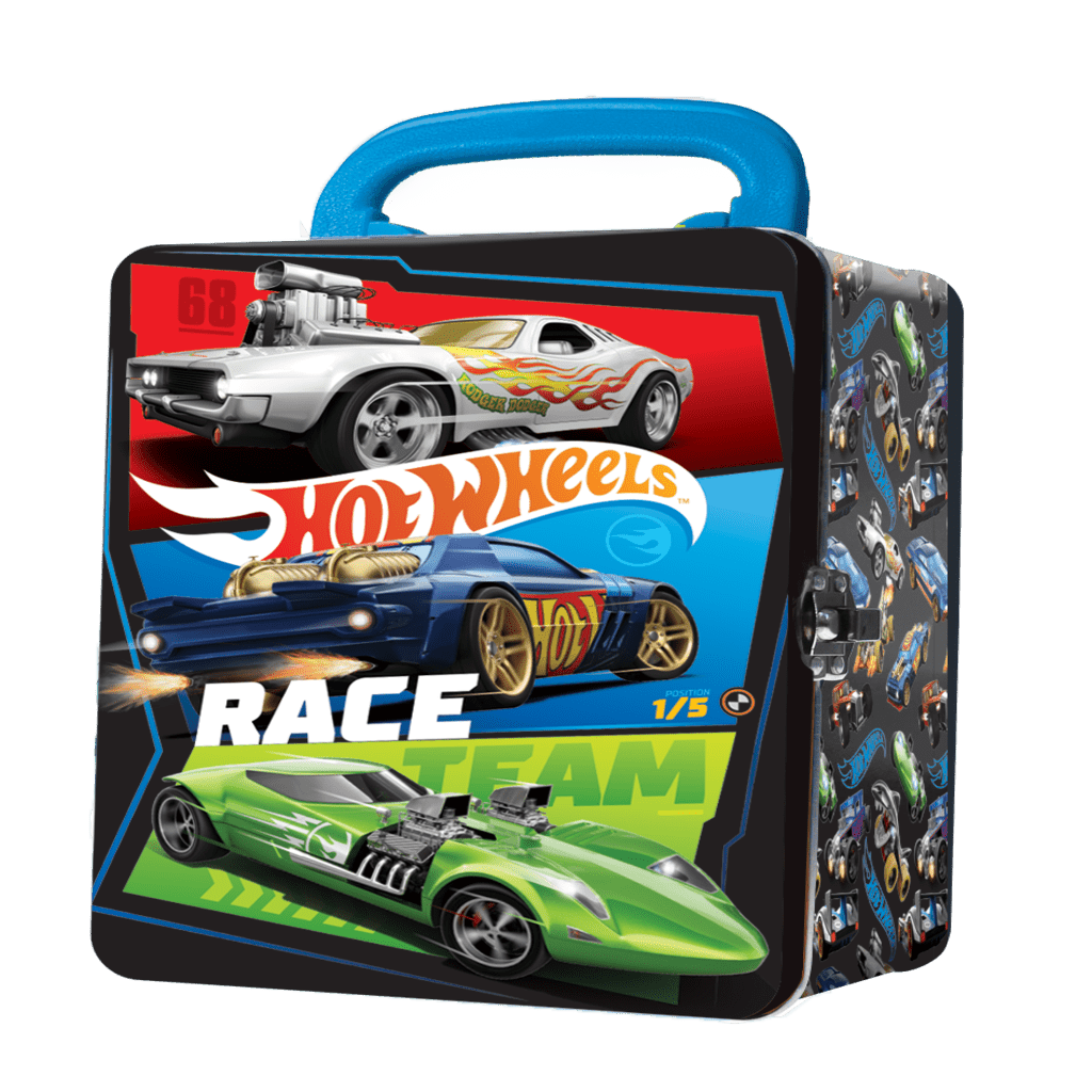 Metal Car Storage Case For 18 Die Cast Cars Black Toy Dubai (Toys