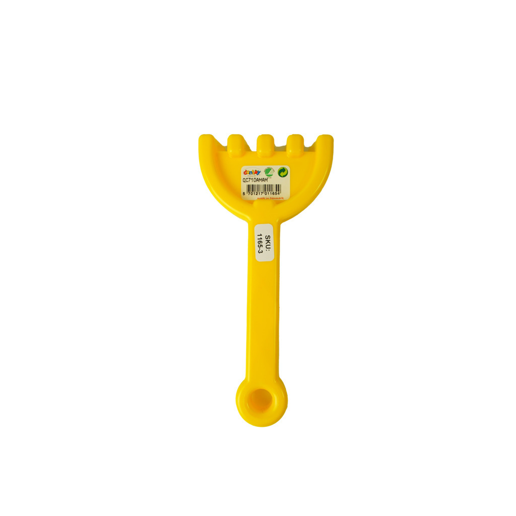 Small Rake (21cm) - Yellow - Toy Dubai (Toys MENA LLC)