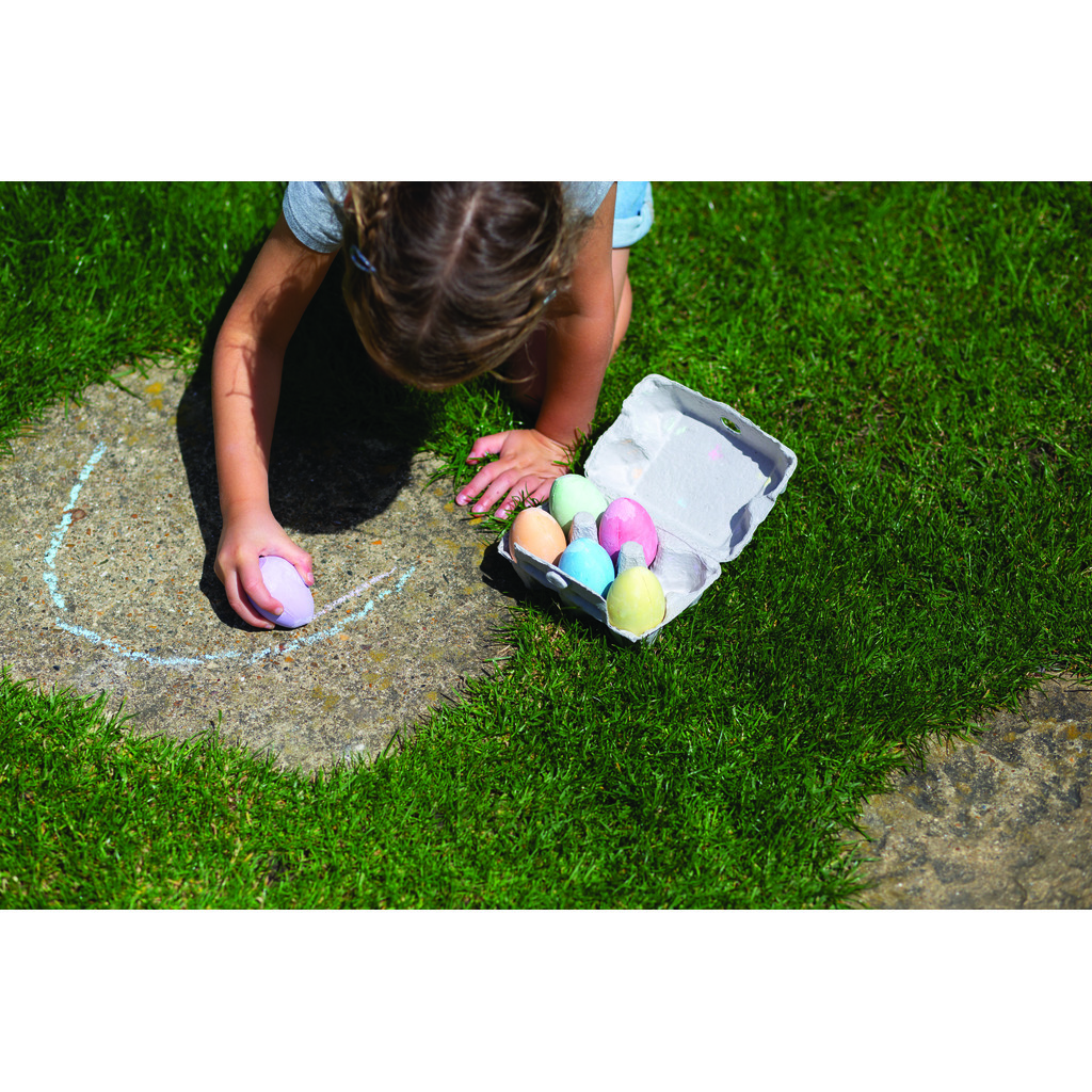 Bigjigs Box of Chalk Eggs Toy Dubai (Toys MENA LLC)
