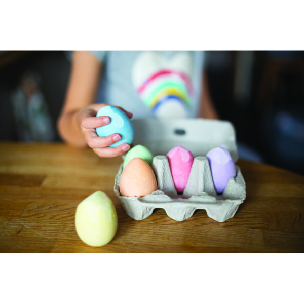 Bigjigs Box of Chalk Eggs Toy Dubai (Toys MENA LLC)