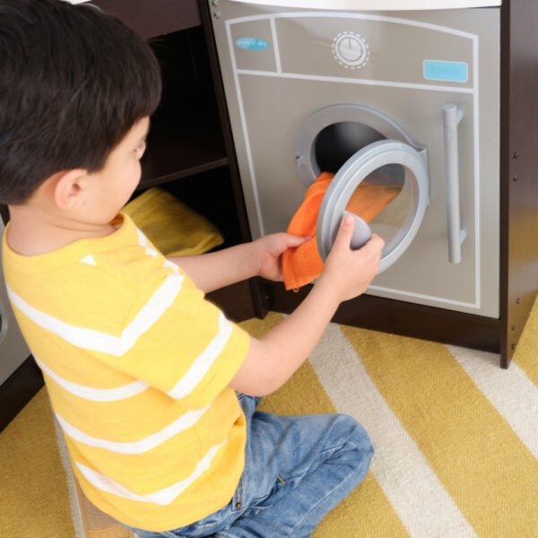 Kidkraft Ultimate Corner Play Kitchen Espresso Toy Dubai (Toys MENA LLC)