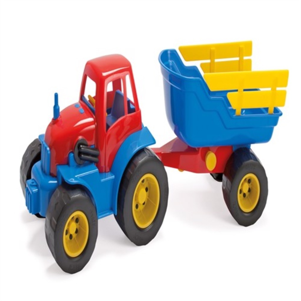 Tractor with Trailer Toy - Toy Dubai (Toys MENA LLC)