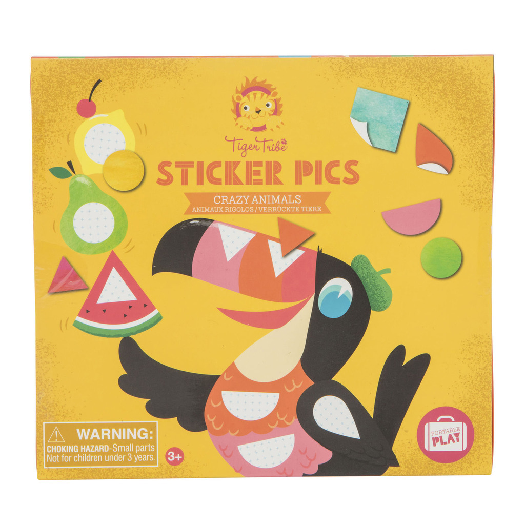 6-0307_-_Sticker_Pics_-_Crazy_Animals_(1)