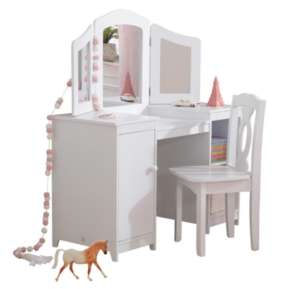 Deluxe Vanity Table & Chair - Toy Dubai (Toys MENA LLC)