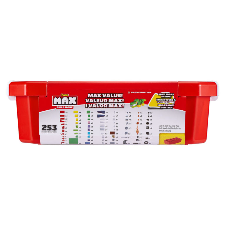 Max Build More Scatola 253 Pezzi da Costruzione Zuru 11007308