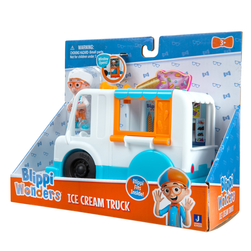 Blippi Feature Vehicle Ice Cream Truck Toy Dubai (Toys MENA LLC)