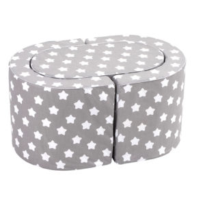 Combo Set – 2 Chairs + Table Grey with White Stars