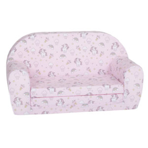 Delsit Sofa Bed Pink – Unicorns
