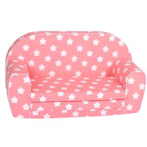 Delsit Sofa Bed Pink with Stars – Pink