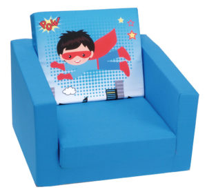Single Sofa – Super Hero Blue