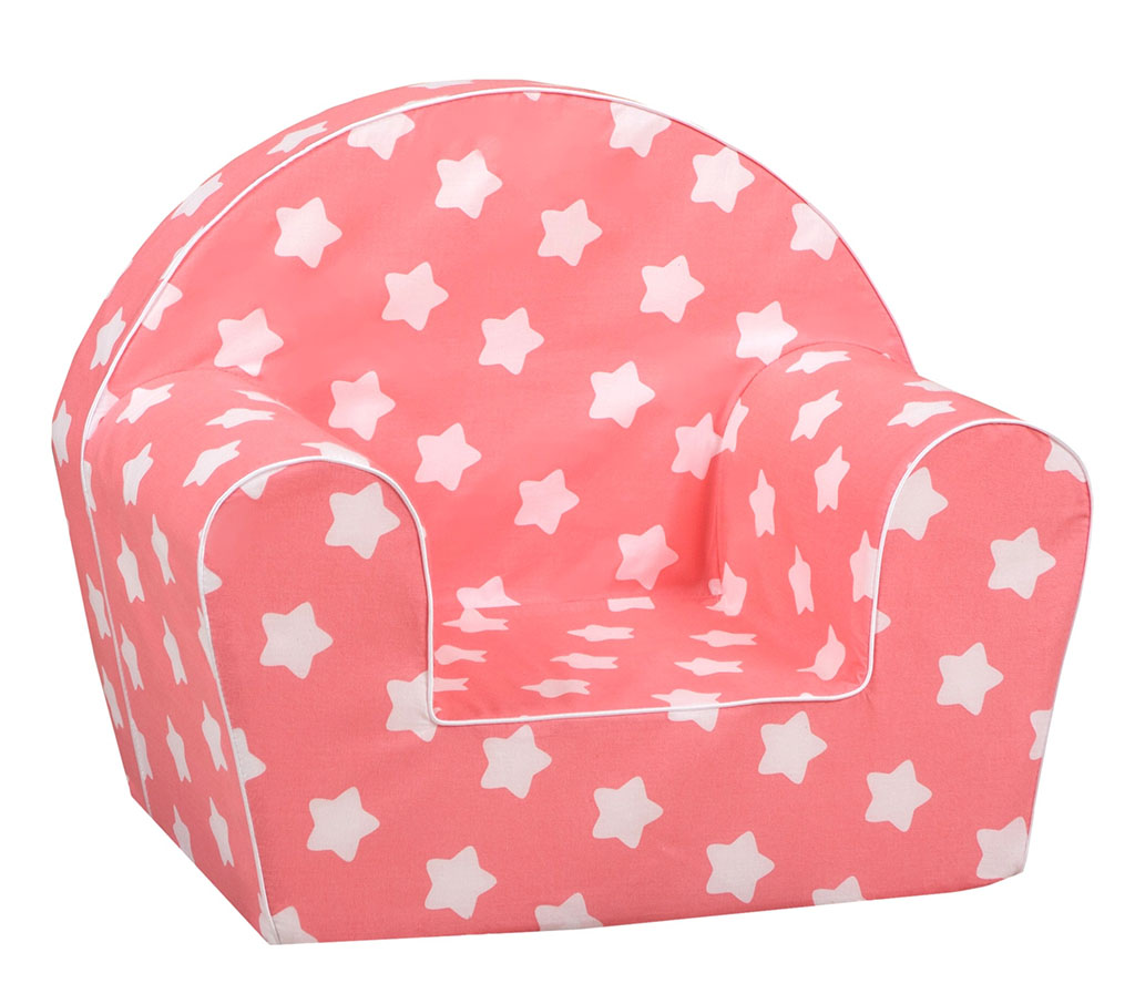 Delsit Arm Chair Pink with Stars – Unicorns