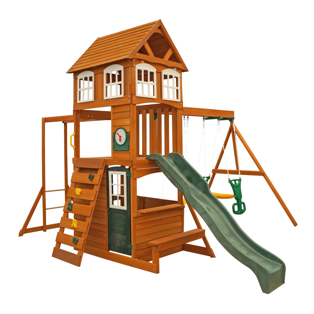 Kidkraft Cranbrook Wooden Swing Set / Playset Kidkraft Cranbrook Wooden Swing Set / Playset