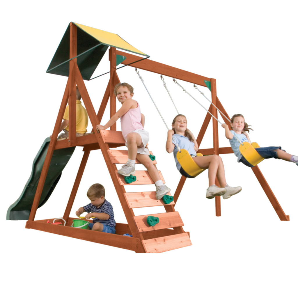 Wooden Swing Set Wooden Swing Set