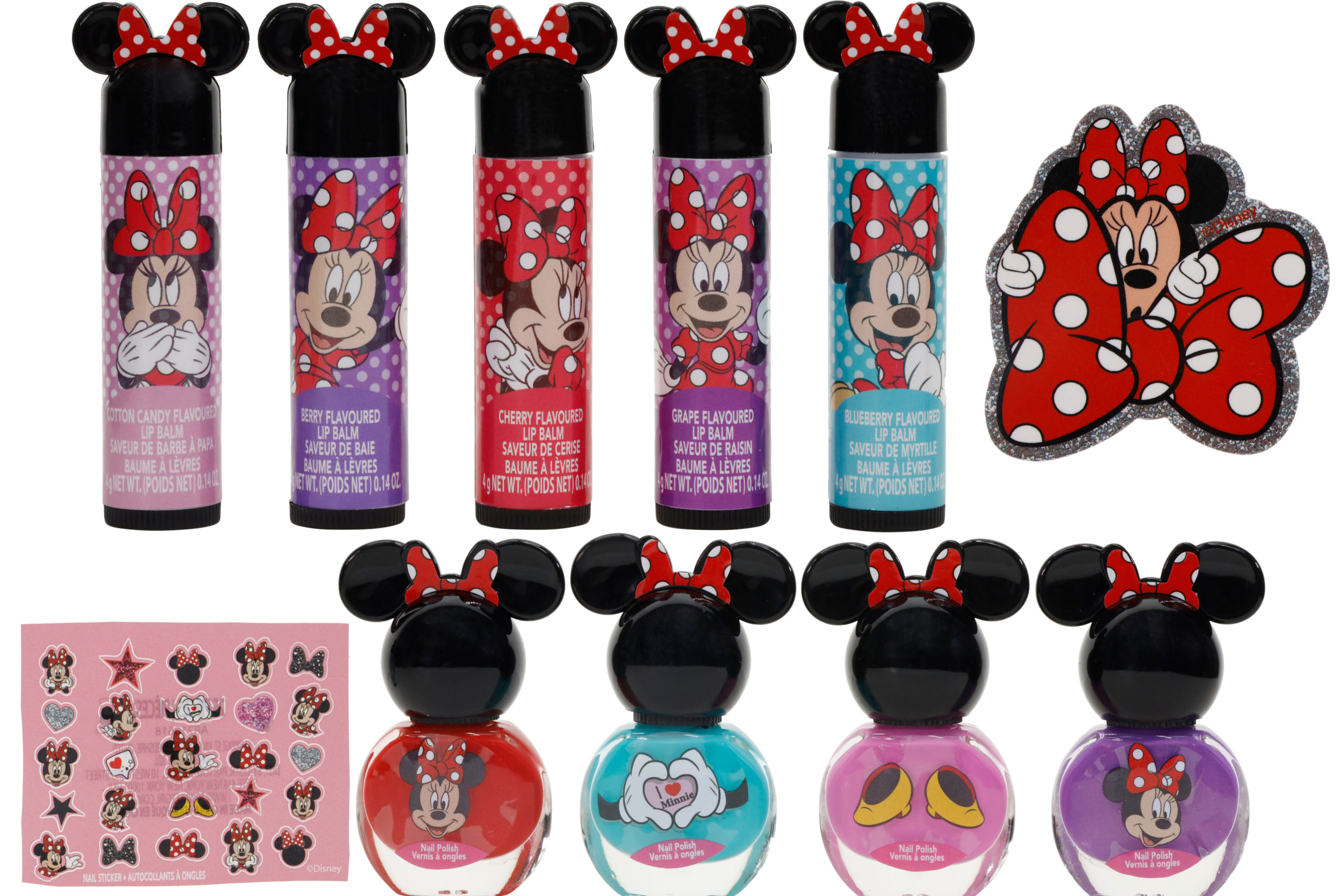 Disney Minnie Mouse - MB1644GA - Townley Girl Sparkly Cosmetic Makeup ...