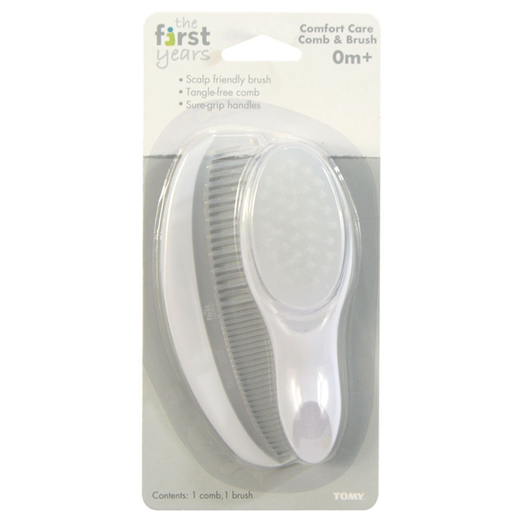 The First Years -Arc Comfort Care Comb & Brush - Toy Dubai (Toys MENA LLC)