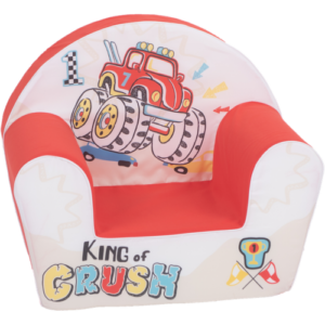 Delsit Arm Chair – King of the Crush Red