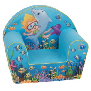Delsit Arm Chair – Sea Fun Blue