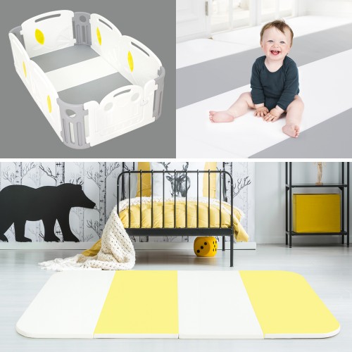 iFam Lemon Folder Mat -W1 Round - IF-117-1 4-500x500