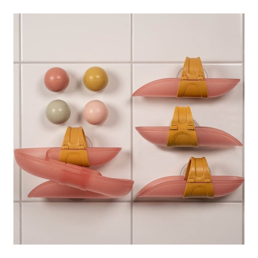 Little Dutch - Bathtub Waterway Ball Track Pink - Toy Dubai (Toys MENA LLC)