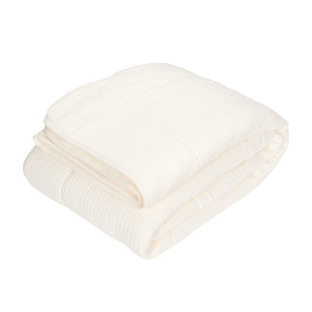 Little Dutch Blanket Pure Soft White Toy Dubai (Toys MENA LLC)