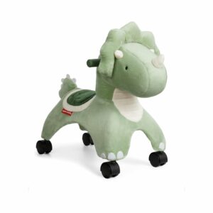 Radio Flyer Holly the Rolling Hippo Plush Ride-On Hippo Toy