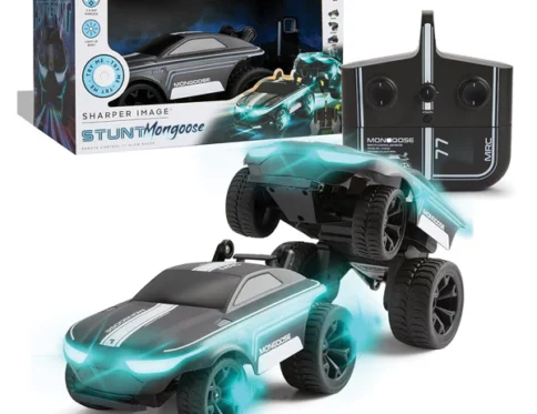 Sharper Image Remote Control Stunt Mongoose LED with Full Body Glow and Multiple Drive Modes