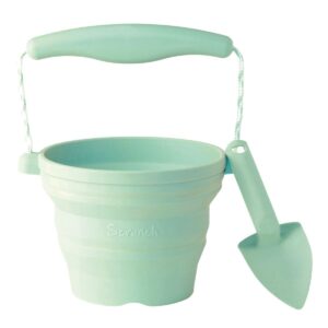 Scrunch Seedling Pot Dusty Light Green