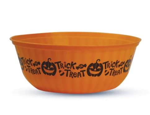 Mad Toys Trick or Treat Orange Candy Bowl Halloween Props