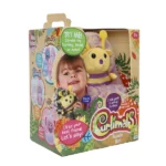 Curlimals Buzzle the Bee Interactive Soft Toy With Over 50 Sounds and Reactions Responds to Touch Cuddly Fun Woodland Animal Gift For Girls and Boys Age 3+, Yellow and Purple