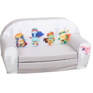 Delsit Sofa Bed Dinos Grey