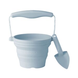 Scrunch Seedling Pot Duck Egg Blue