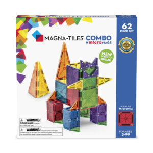 MAGNA-TILES® MicroMAGS Combo 62 Piece Set