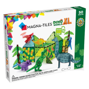 MAGNA-TILES® Dino World XL 50 Piece Set