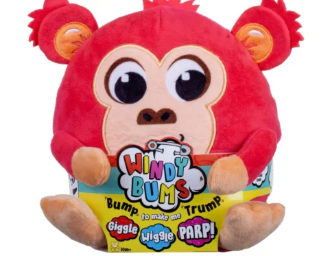 Monkey – Windy Bums Cheeky Wiggly Jiggly Giggly Plush Toy for Kids