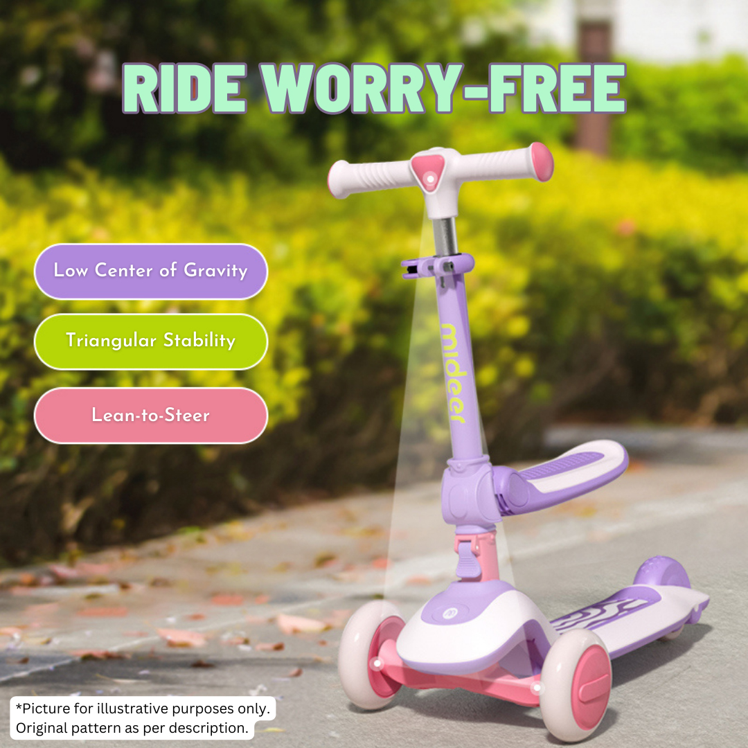 2 in 1 foldable scooter - 13