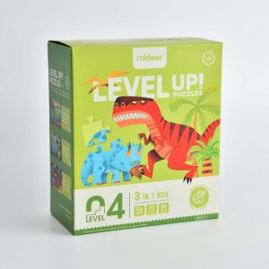 Level Up Puzzles – Dino (3 in 1) Level 4