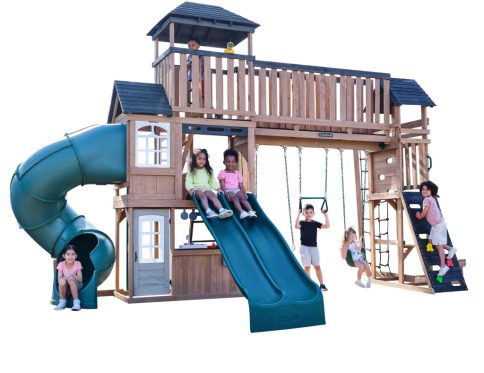 KidKraft Treetop Observatory Swing Set UAE