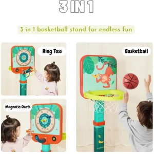Mideer - 3-in-1 Basketball Hoop (14)