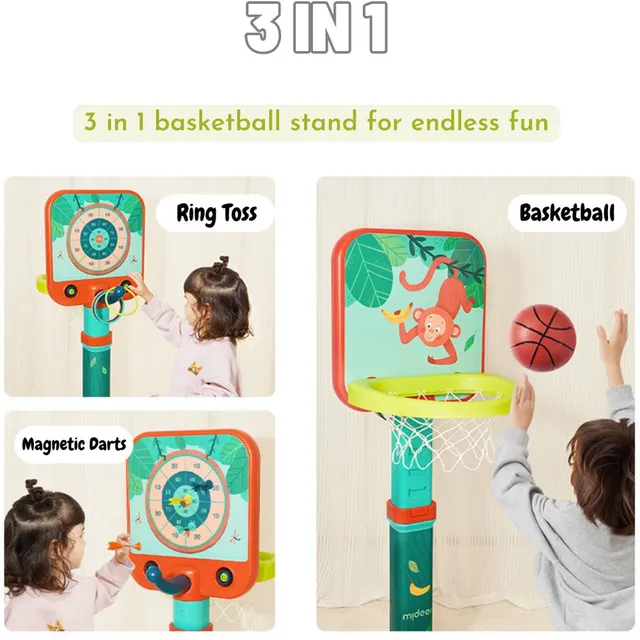 Mideer - 3-in-1 Basketball Hoop (14)