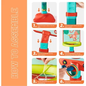 Mideer - 3-in-1 Basketball Hoop (8)