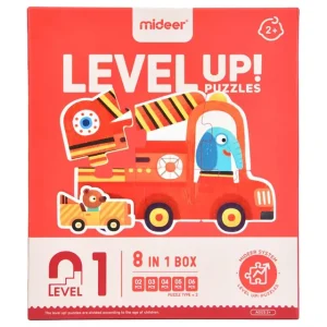 Mideer - 8-in-1 Level Up Puzzles Traffic - Level 1 (1)