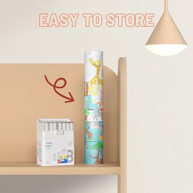 Mideer - Art Paper Roll - 20m x 89cm (6)