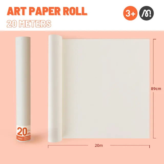 Mideer - Art Paper Roll - 20m x 89cm (8)