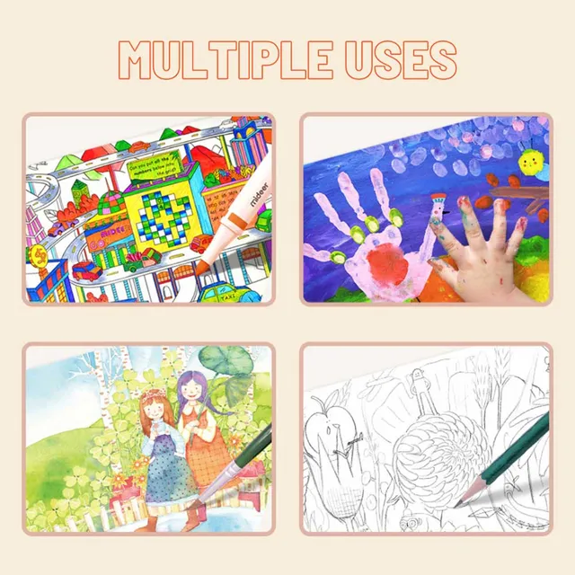 Mideer - Art Paper Roll - 20m x 89cm (9)