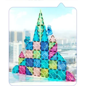 Mideer - Colorful Magnetic Tiles 40 pcs (2)