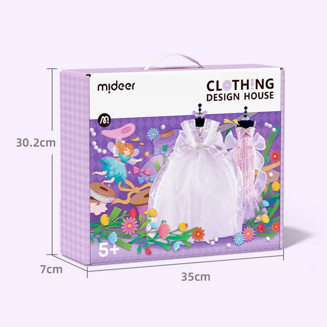 Mideer - Design House Make Your Own Dress DIY Kit (4)