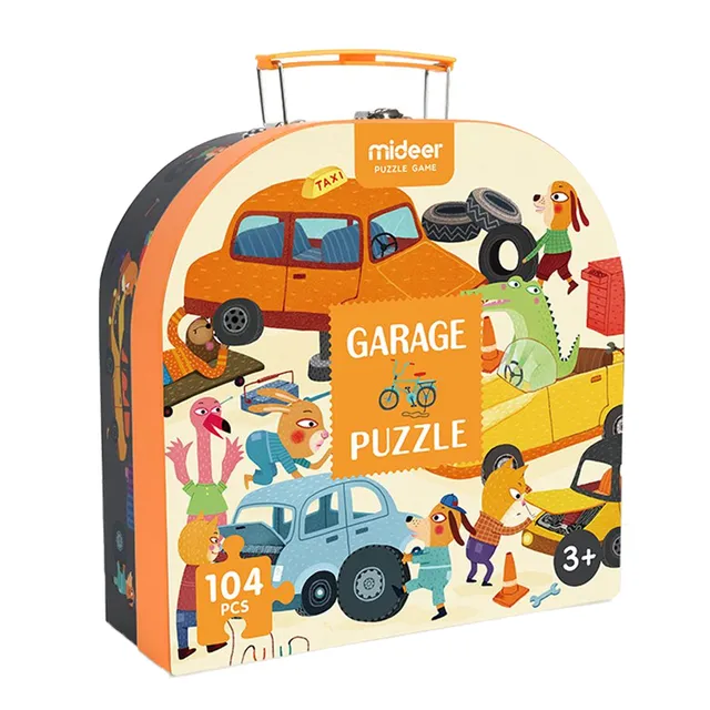 Mideer – Garage Puzzle (Gift Box)