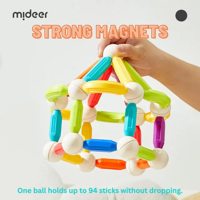 Mideer - Magnetic Sticks - 100 Pcs (2)