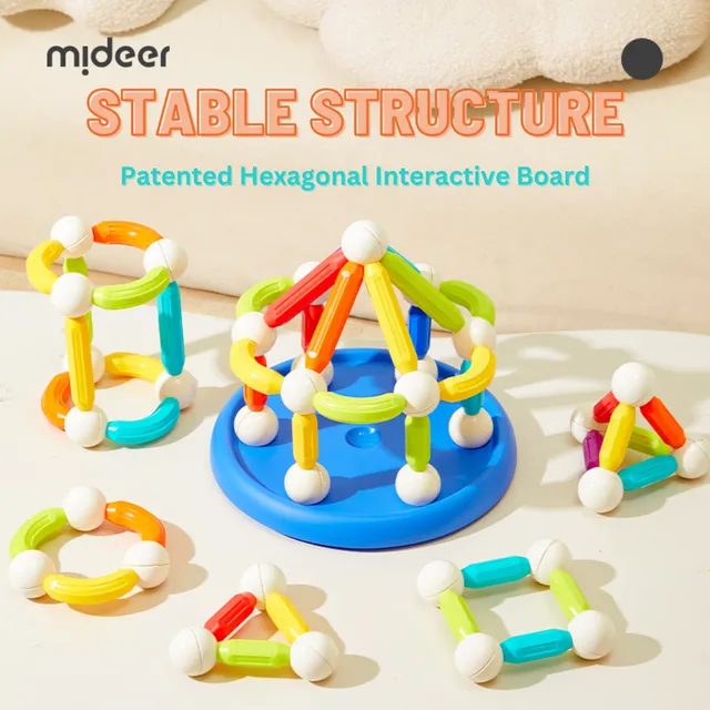 Mideer - Magnetic Sticks - 100 Pcs (4)
